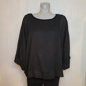 Rose & Olive Classic Black Blouse